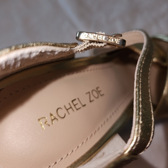 RZ Gold Platform Heels - Picture 11 of 14